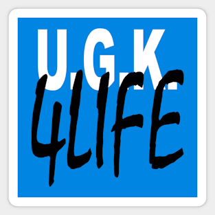 UGK4LIFE blue Magnet